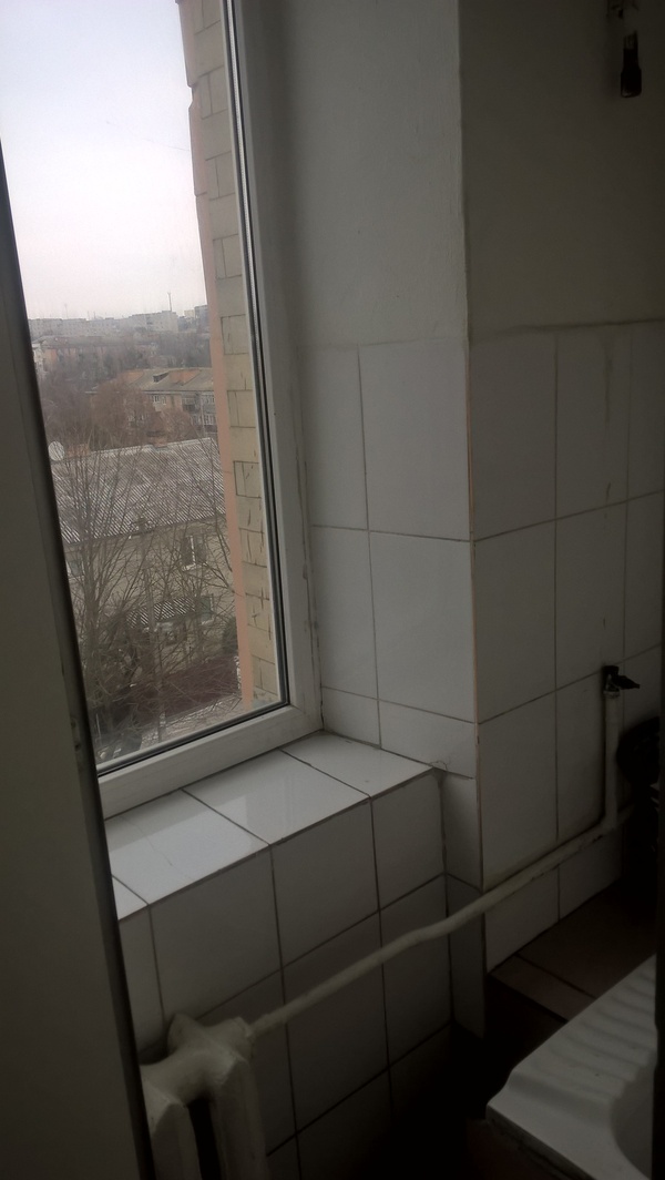 On a small wave - My, Toilet, Window, University, View, Longpost