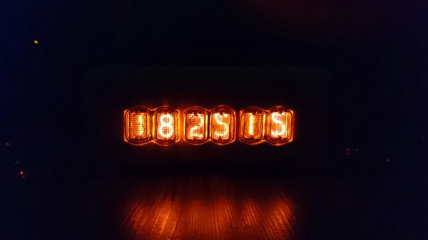 Lamp clock - My, , , IN-12, New Year, Lamp clock, With your own hands, Longpost