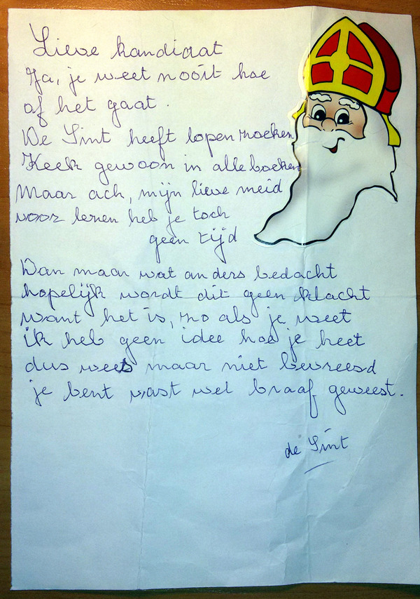 New Year's find - My, Letter, Translation, Find, Netherlands, Dutch, Netherlands (Holland)