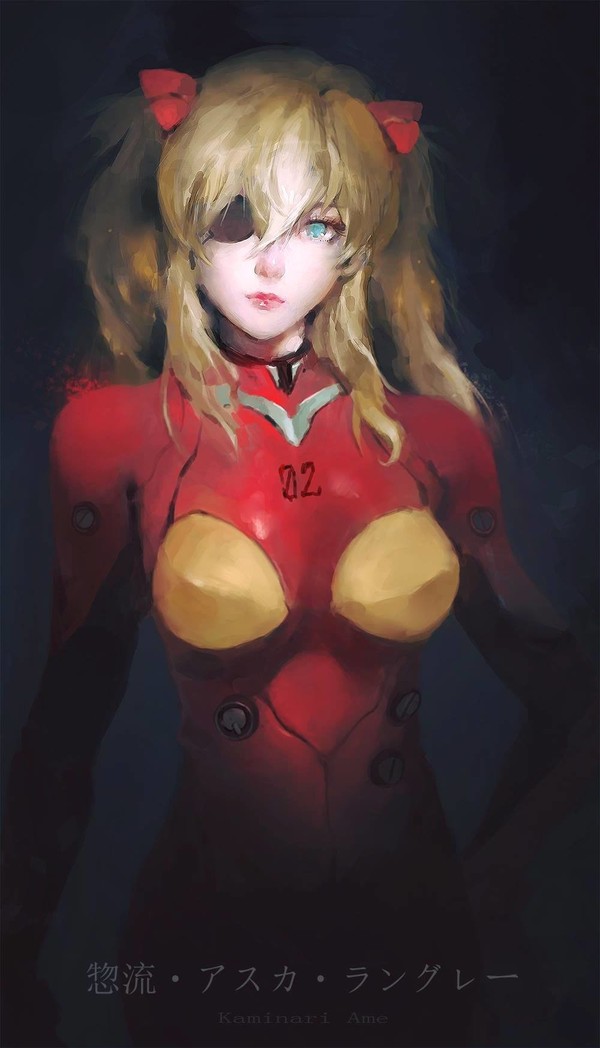 Asuka - Anime, Anime art, Evangelion, Asuka langley