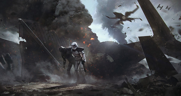 Star Wars Art [ Marek Madej ] - , Star Wars, Science fiction, Art, Stormtrooper, x-Wing