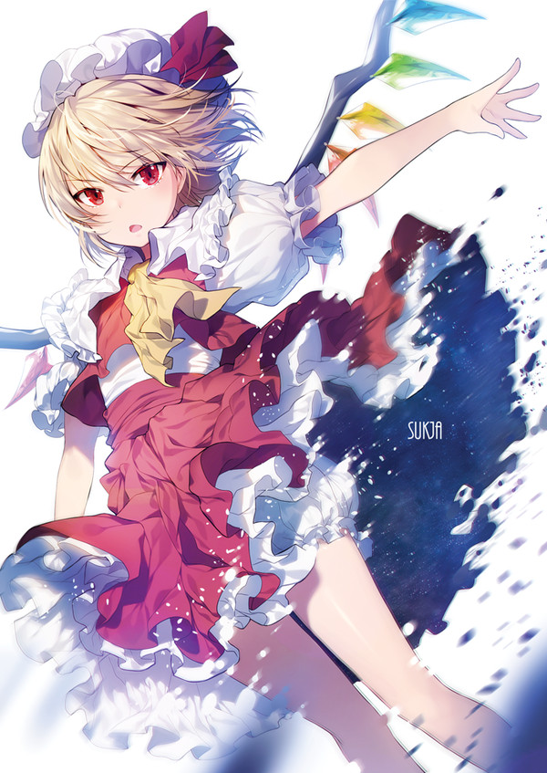 Flandre Scarlet - Touhou, Flandre Scarlet, Арт, Аниме, Anime Art