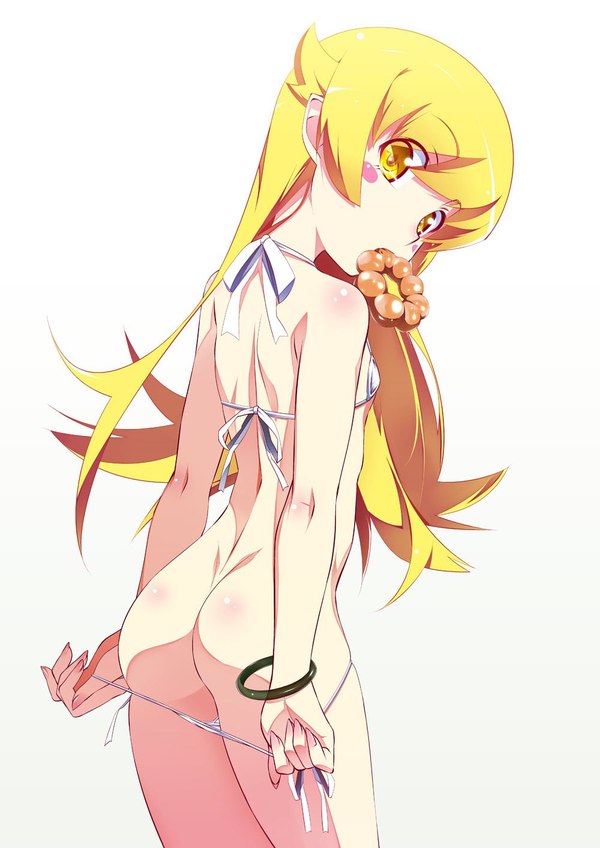 Shinobu oshino - NSFW, Anime, Anime art, Bakemonogatari, Shinobu oshino, Lolicon