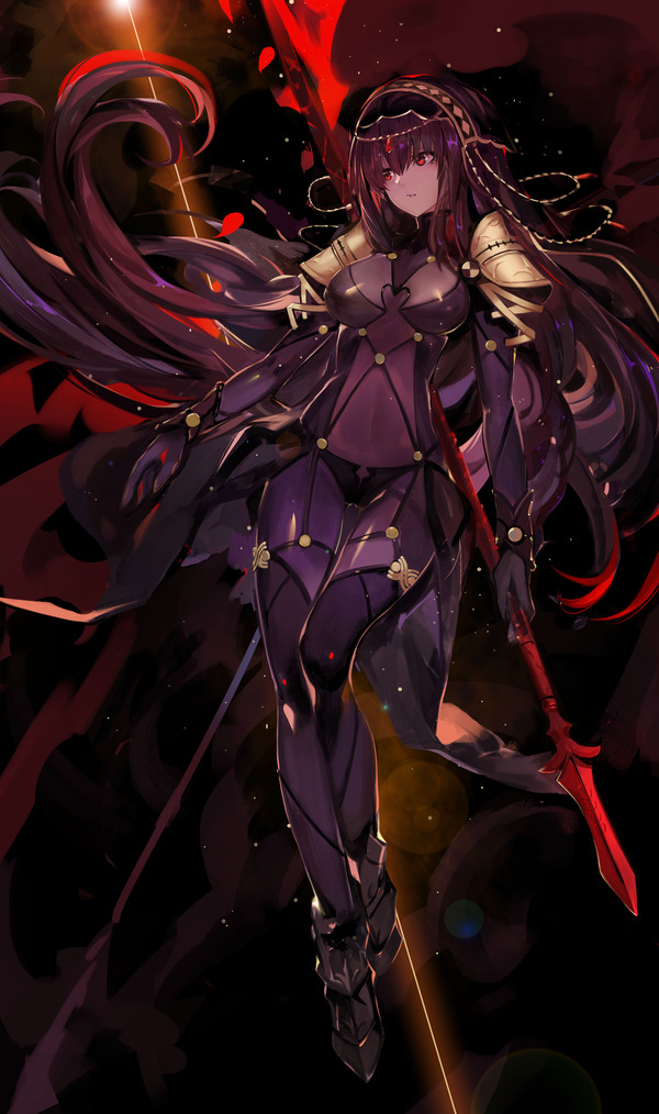 Fate Grand Order - Fate Grand Order, Lancer, Аниме, Арт, Anime Art