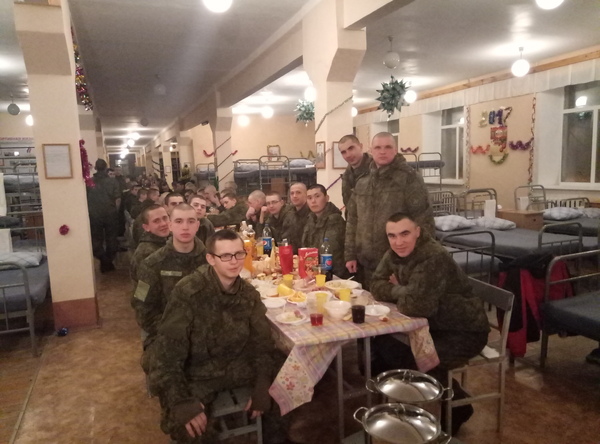 New Year in the Armed Forces of the Russian Federation - My, , New Year, Conscripts