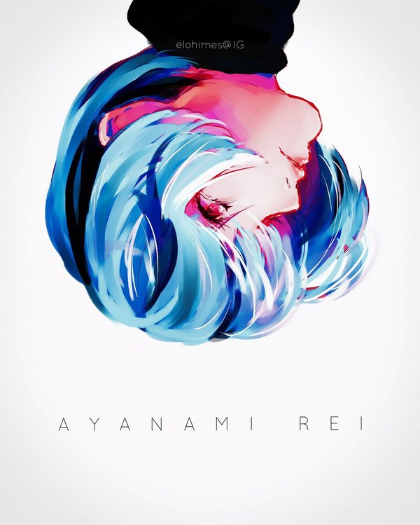 Rei ayanami - Anime, Anime art, Evangelion, Rei ayanami