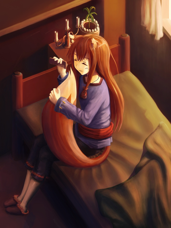 Horo/Holo Anime Art, , Spice and Wolf, Horo, Holo