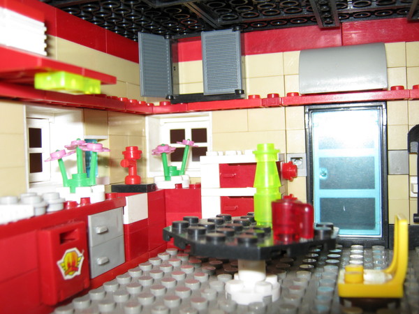 Lego kitchen - My, Lego, Homemade, , , Toys, Constructor, Kitchen, Lego city