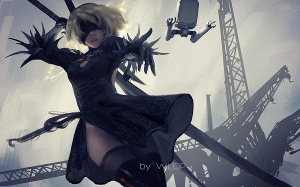 YoRHa No.2 Type B - NSFW, Yorha unit No 2 type B, Images, Art, Anime, Longpost