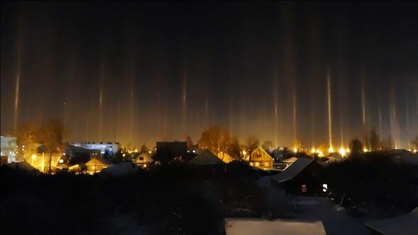 View from my window tonight - My, Photo, Lamp, View from the window, Light