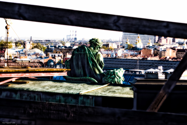 Man and Cat - My, Nikon d80, Saint Petersburg, Saint Isaac's Cathedral, Fatigue, 