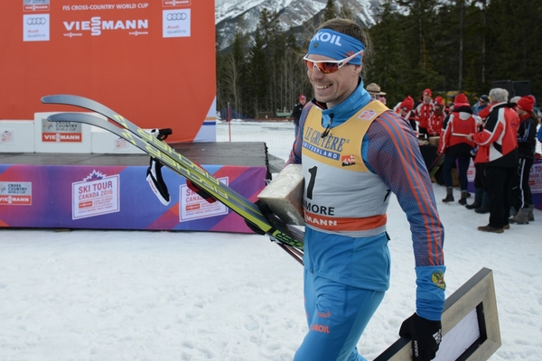 Ustyugov won the Tour de Ski multi-day race! Man! - Ustyugov, , Skis, Sport, Skiing
