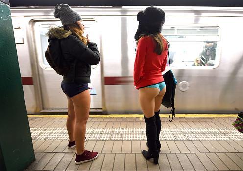 On the subway without pants. - Metro without pants, Flash mob, Town, Photo, Metro, Booty, Country, Longpost