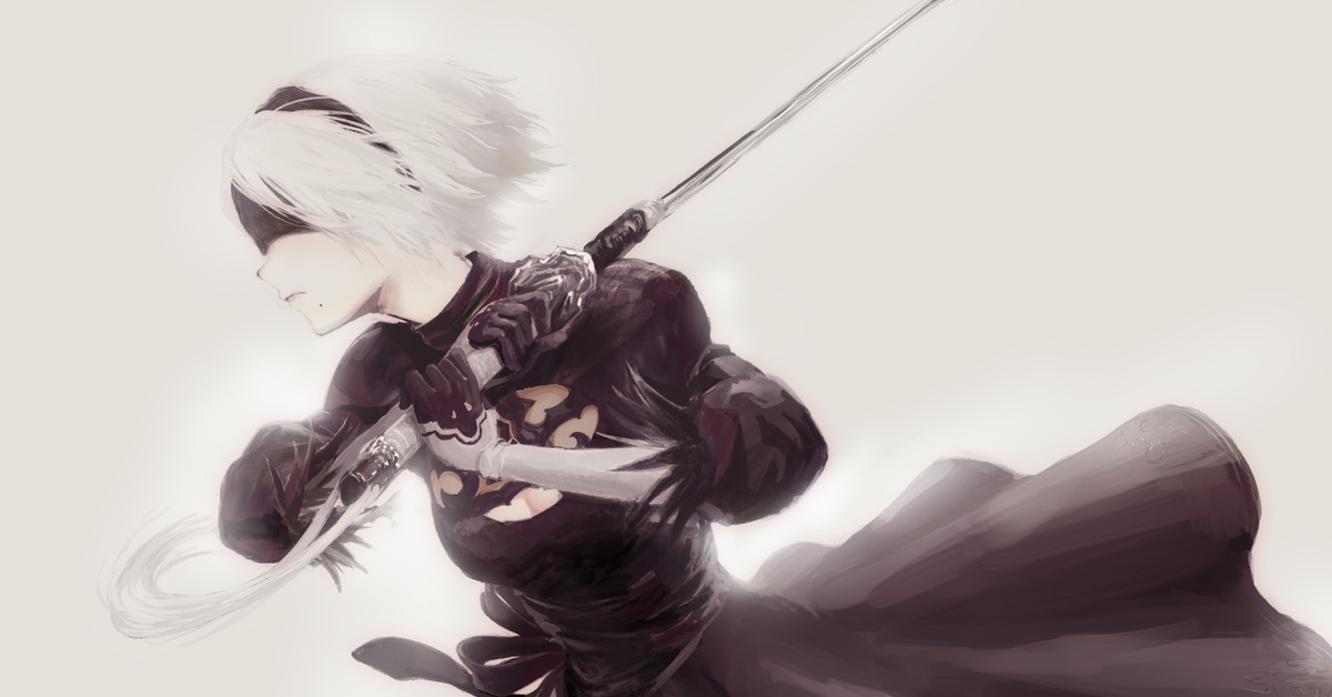 Nero automata. Ниер автомата 2b. 2 B NIER Automata. Black 2b NIER.