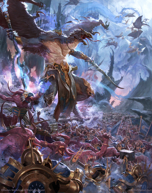 Lord of Change - Warhammer: age of sigmar, Tzeentch, Chaos, Lord of change, , Daemons
