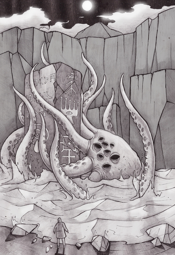 Dagon - My, Aw, Alien_weather, Howard Phillips Lovecraft, Dagon, Tentacles