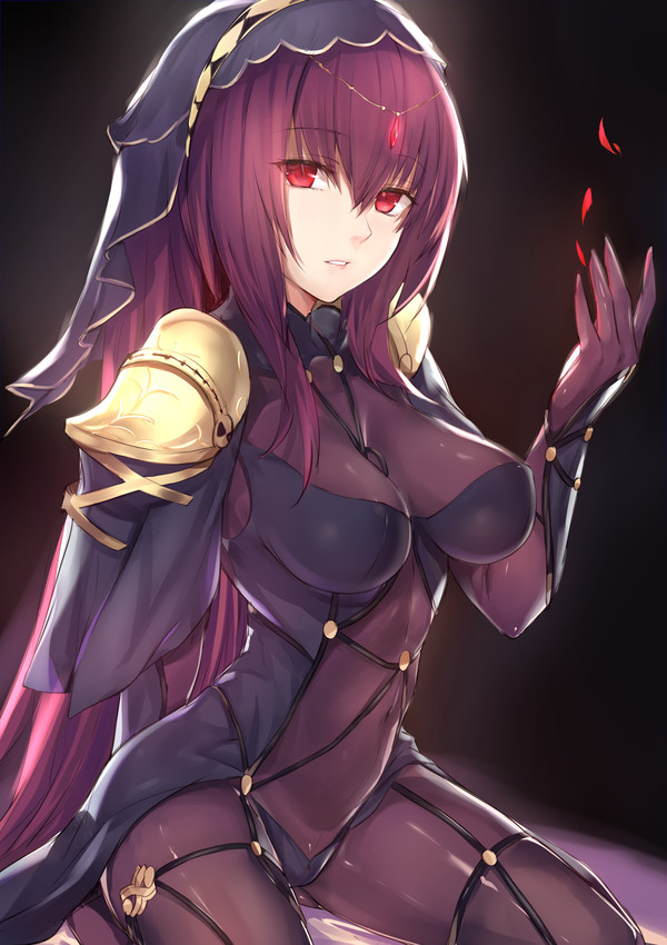 Scathach - Anime, Anime art, Fate, Fate grand order, Scathach, 