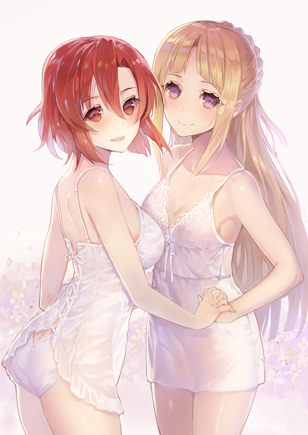 Izetta and Ortfine - NSFW, Аниме, Арт, Anime Art, Shuumatsu no Izetta