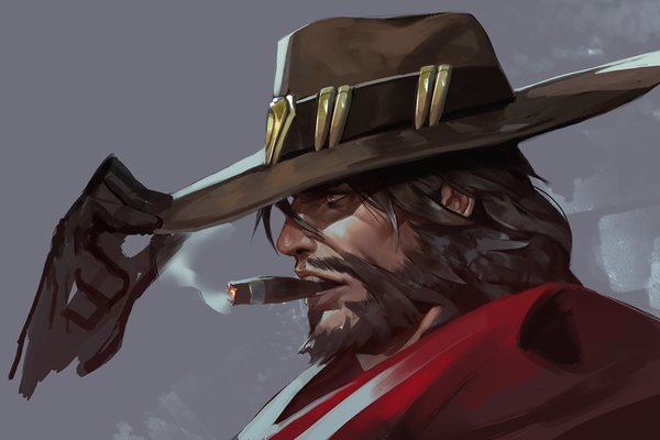 McCREE - Art, Overwatch