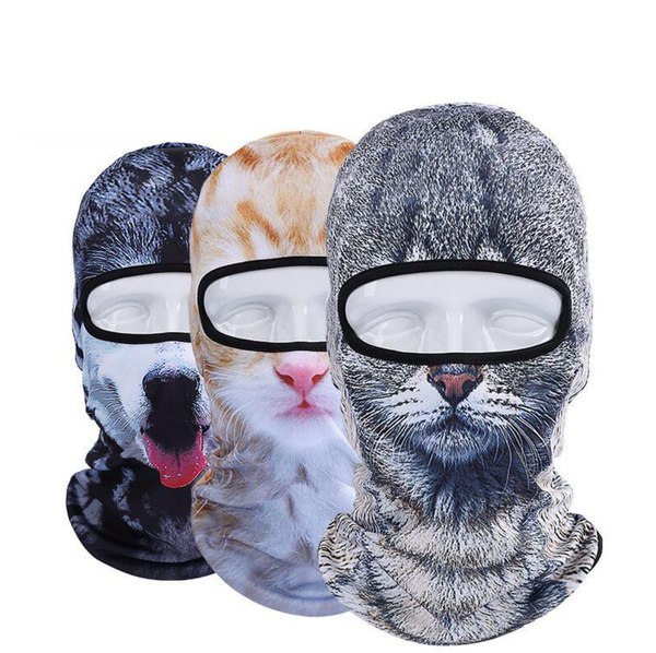 Meow, where are my skis? - AliExpress, Balaclava