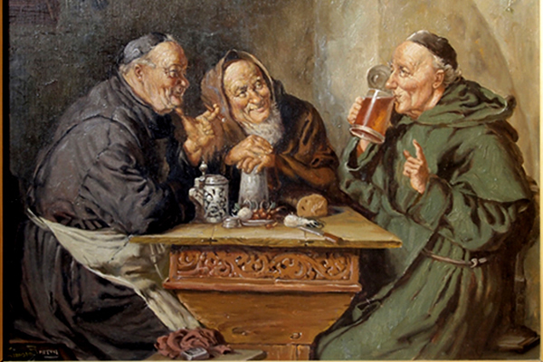 Beer is the only permitted love of the monks - My, Beer, Alcohol, Story, Vcherasaurus, Interesting, Monks, Monastery, Middle Ages, Longpost