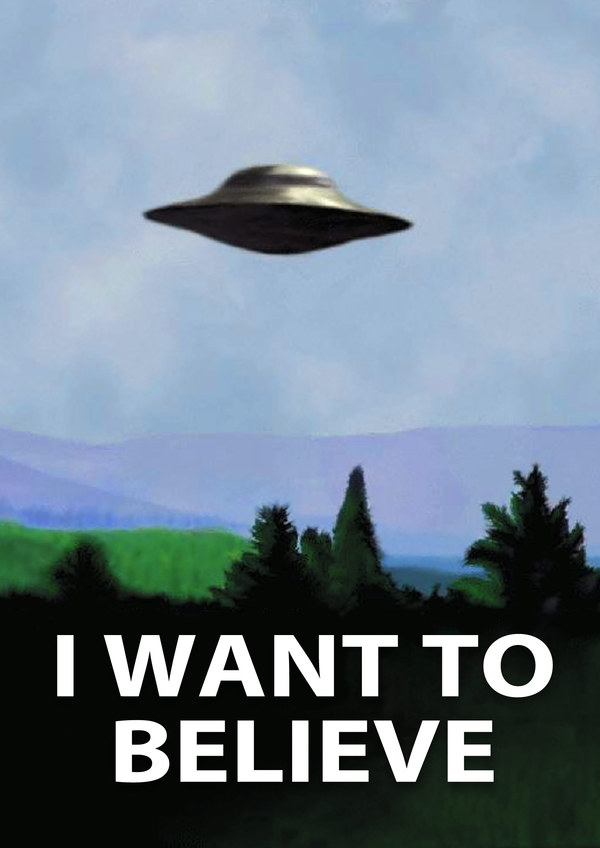 I want to believe - I want to believe, , Poster