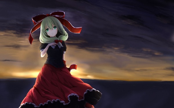 Hina Kagiyama - Kagiyama hina, Touhou, Anime art, beauty, , Good luck