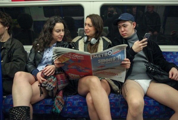 Pantsless London - Society, Metro, London, Behavior, Stock, Longpost