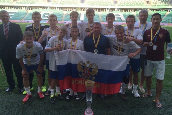 Orphans from Krasnoyarsk became world football champions. For the first time I learned about it, and then on the Internet. Weird. - Slovenia, Serbia