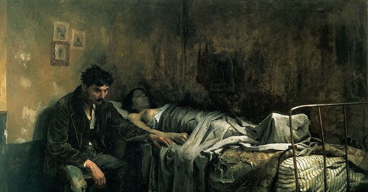 Отшельнику больному страдающему. Чахотка в 19 веке. Картины 19 века чахотка. Больной чахоткой картины.
