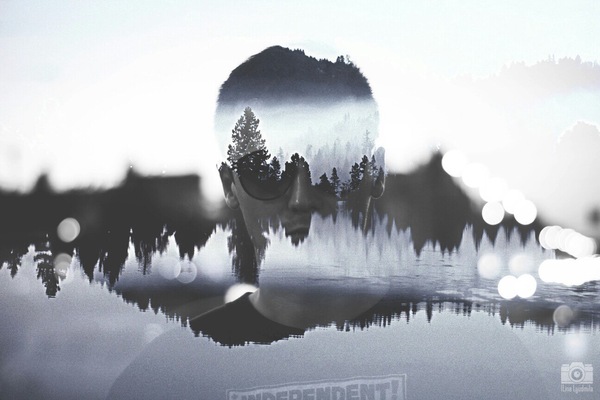 Double exposure effect - My, Double exposure, The photo, , Multiple exposure