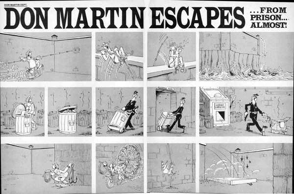 8 ways to escape from prison. - Prison, The escape, Comics, Images, Caricature
