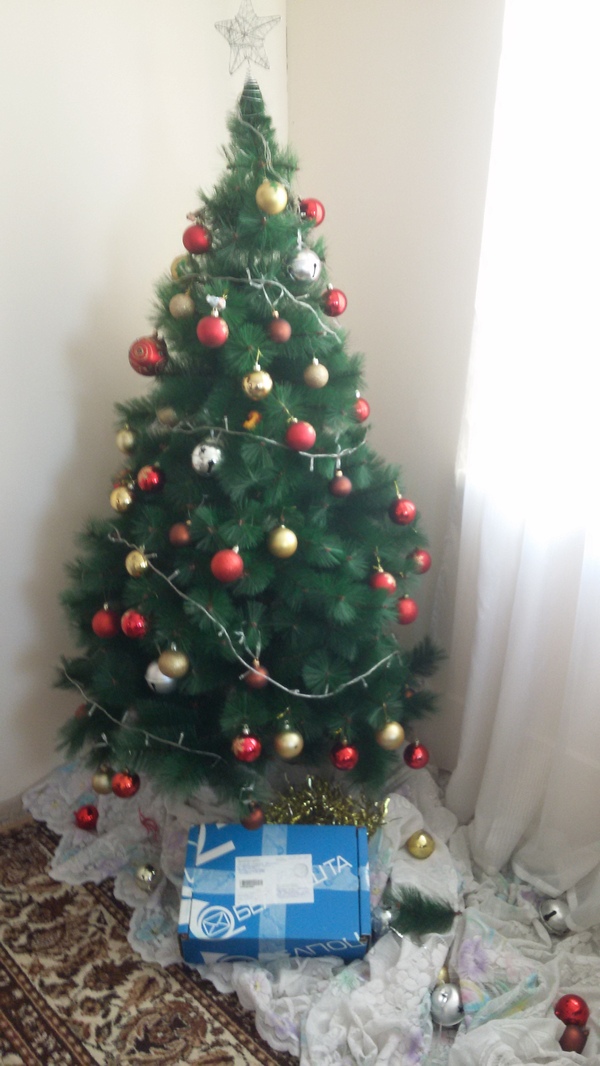 My 3 kg of happiness. - My, New Year's gift exchange, Karaganda, , Longpost, Secret Santa