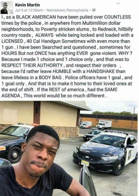 There's a difference between a nigga and a black man - USA, Opinion, Black, Police, Facebook, Blacks