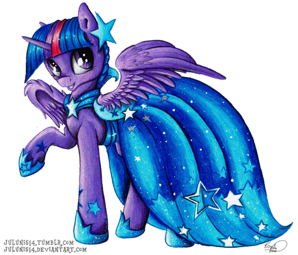 Twilight Sparkle in gala dress My Little Pony, Twilight Sparkle, , Julunis14
