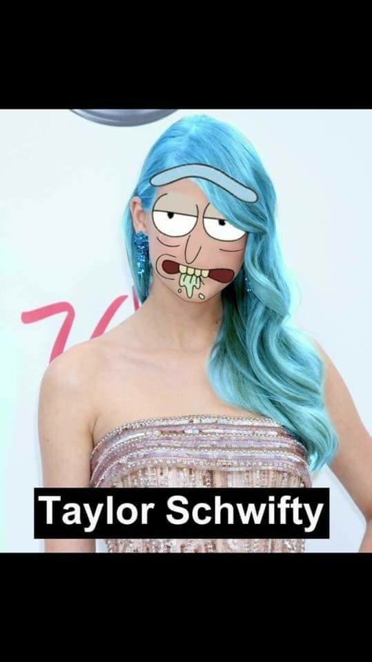 Show me what you got - Rick and Morty, Crossover, Taylor Swift, Crossover