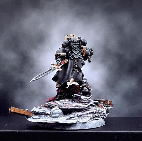 Nathaniel Garro, the Knight-Errant by onion_knight. - Warhammer 30k, Miniature, Garro, Photo, Longpost