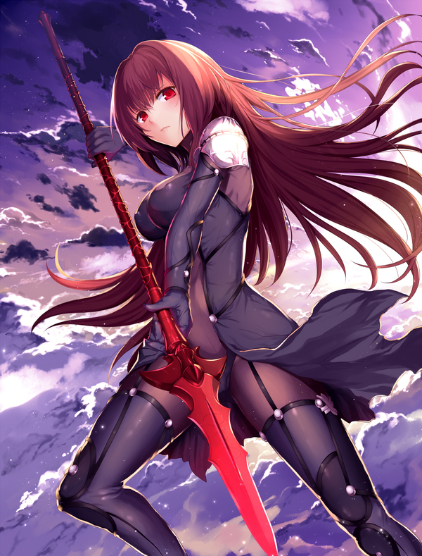 Stingrays - Art, Anime art, Fate grand order, Scathach, 