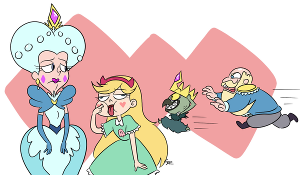    Star vs Forces of Evil, Star Butterfly, Queen Butterfly, King Butterfly, Ludo