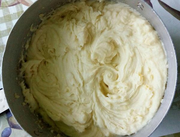 When I made mashed potatoes, but it turned out to be art - My, Puree, , Van Gogh's Starry Night, Art, van Gogh, , Creation, Art