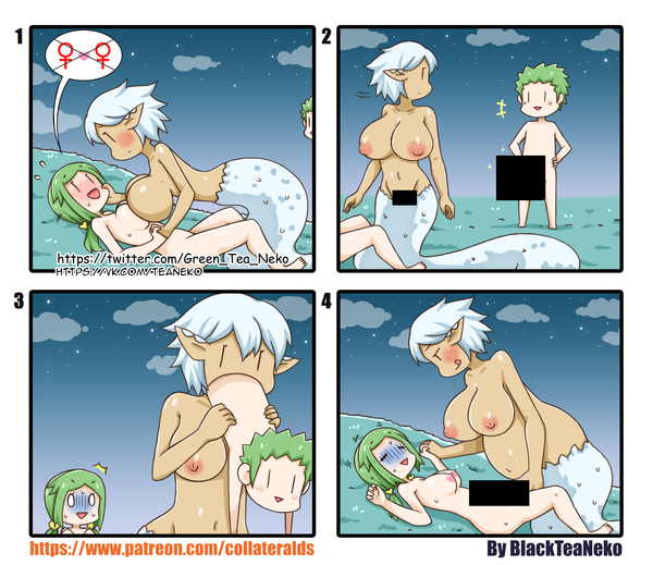 Sister - NSFW, Greenteaneko, Comics, Blackteaneko, Vore, Lamia, Feet, Futanari