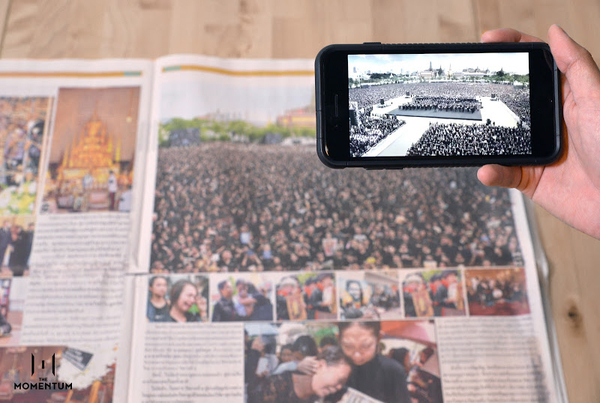 Thai newspaper publishes issue with revived photographs dedicated to the deceased king - news, Monarchy, King, Thailand, Death, Longpost