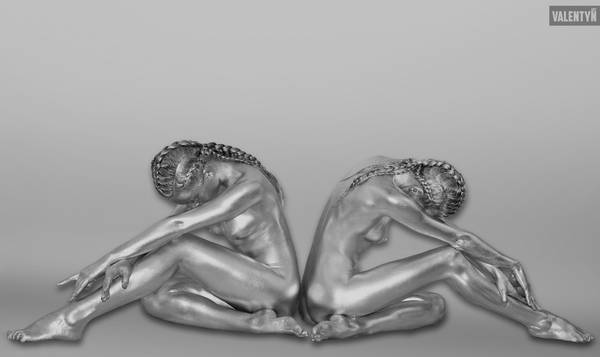 Silver Body Paint