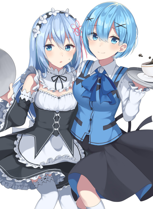 Chino and Rem