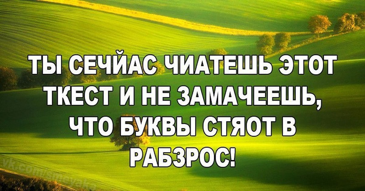 Ты и вы читать. Ты сейчас читаешь этот текст. Ты читаешь это и не замечаешь что буквы стоят в разброс. Что ты читаешь сейчас. Если вы можете это прочитать.