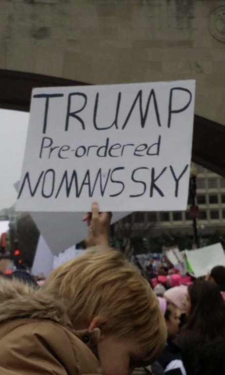 A little bit of protest - Protest, USA, Donald Trump, Politics, Humor, Longpost, Ron Swanson