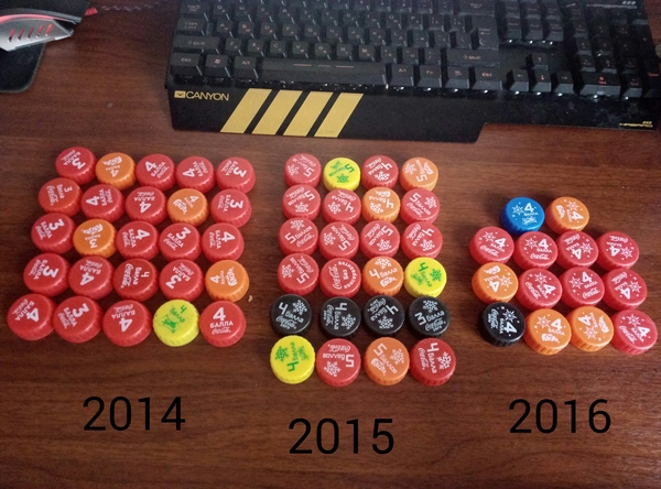 Обидно - это когда ты третий год подряд забываешь обменять свои крышечки от кока-колы