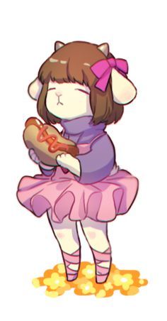 When you're overtale - My, , Frisk, Hotcat