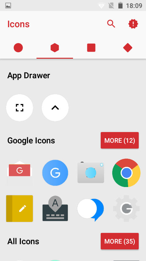 Представляю вашему вниманию H2O UI - Icon Pack - Icon, Iconpack, Android, Материальный дизайн, Длиннопост