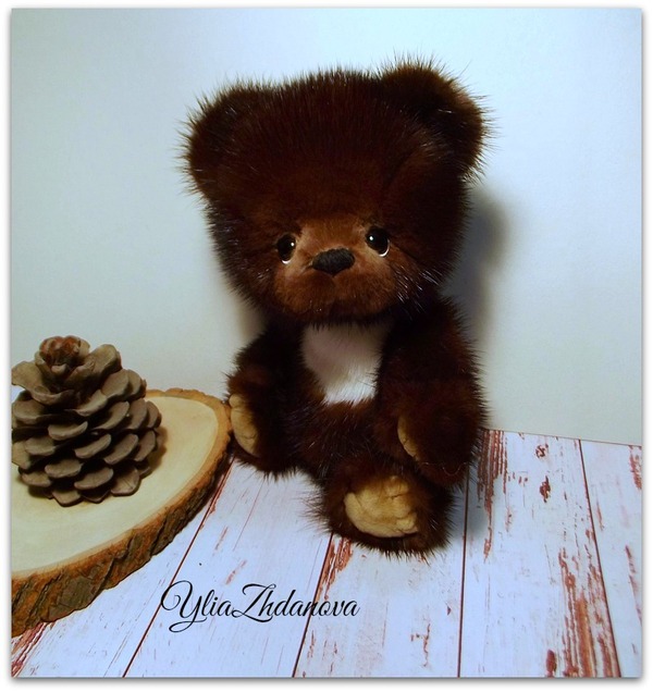 Bears and Bunnies from mink fur. - My, Mink, Fur, , Teddy bear, Teddy hare, Handmade, Copyright, Needlework, Longpost